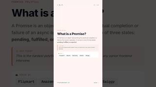 Most devs can't build a Promise from scratch #shorts