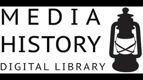 Instructional Navigation video for The Media History Digital Library 6 8 22