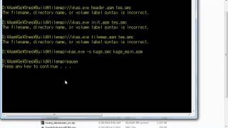Asm 65816 test: blanking screen