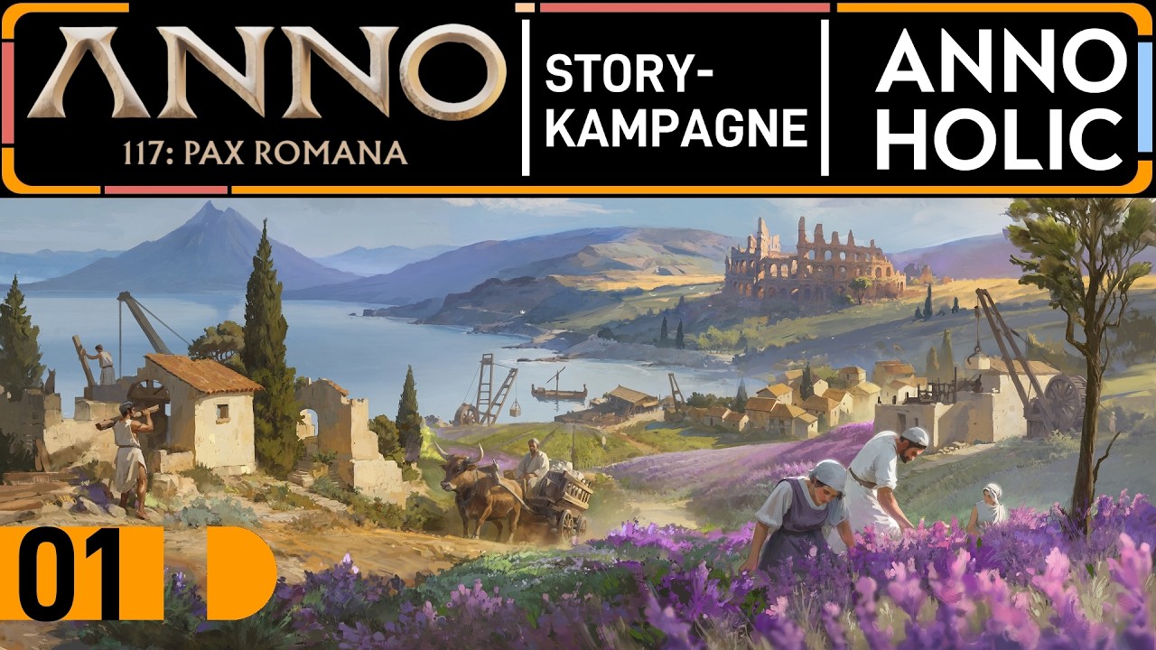 ⚓ ANNO 117: Pax Romana │ Kampagne │ Aus den Ruinen von Ambrosia entsteht unsere neue Provinz🔸01