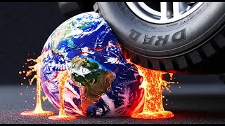 Oddly Satisfying ASMR: Car Crushing Crunchy & Soft Planets | Stress Relief & Tingles screenshot 5