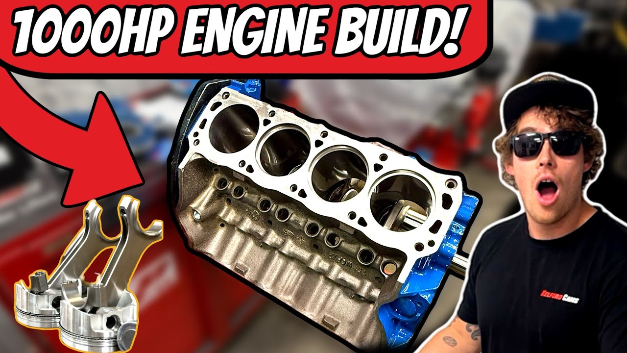 Building A 1000whp ENGINE From SCRATCH (Part One) - YouTube