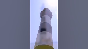 Fulltime RVing to the Bodie Island Lighthouse in the Outer Banks  #fulltimerv #rvlifestyle #shorts