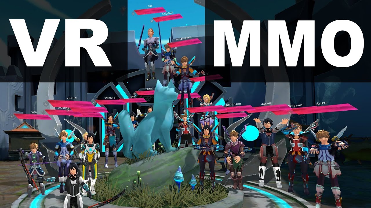 Leading a Raid ARMY in Zenith VR MMO!