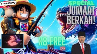 🔴 SPESIAL HARI JUMAT FREE X8 PART10 #roblox #robloxcreator #livestream