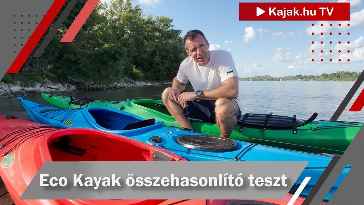 Na de melyiket válasszam? ECO KAYAK Traveller, Adventure, Guide összehasonlító I Kajak.hu