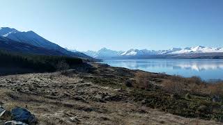 View to Mt Cook winter August 2022