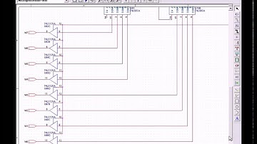 Digital PSpice-Microprocessor