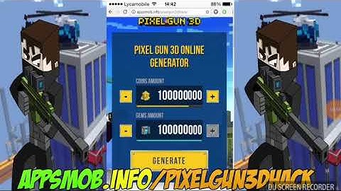 How to hack Pixel gun 3D (NEW) No Root/Jailbreak (IOS and Android)