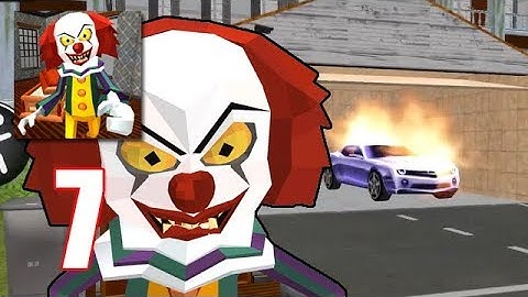 IT Clown Neighbor - Part 7 Gameplay, Walkthrough - Burn His Car!!! [iOS]