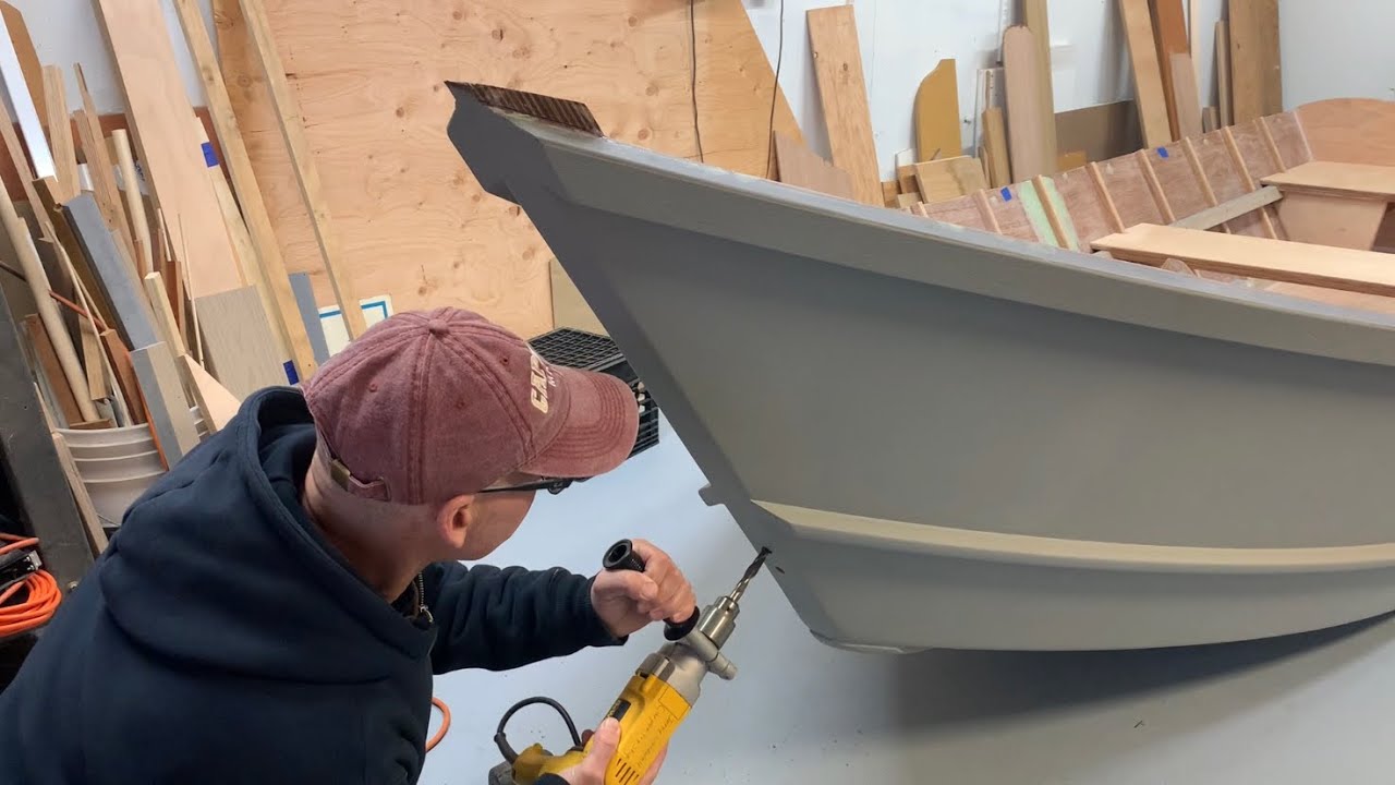 Building Plywood Boat Ep 21 