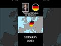 Germany now and then. History of Germany.