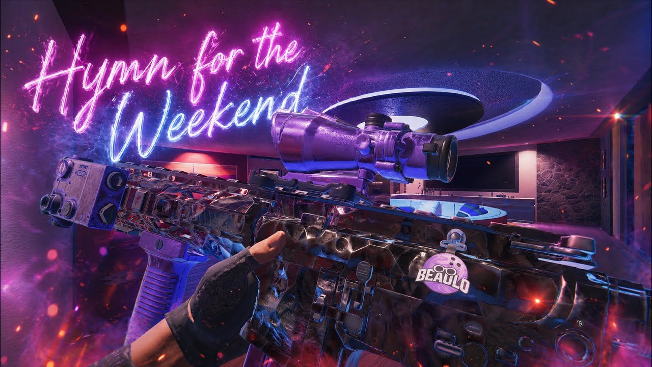 Hymn for the Weekend (R6 montage)