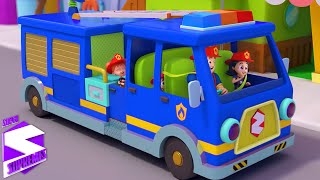 Räder auf dem Feuerwehrauto und Mehr Lied für Baby Mit Kids Tv