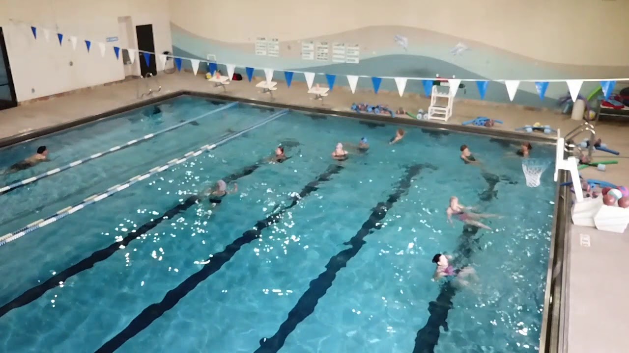 Deep Water Aerobics at the Grand Valley Recreation Center YouTube