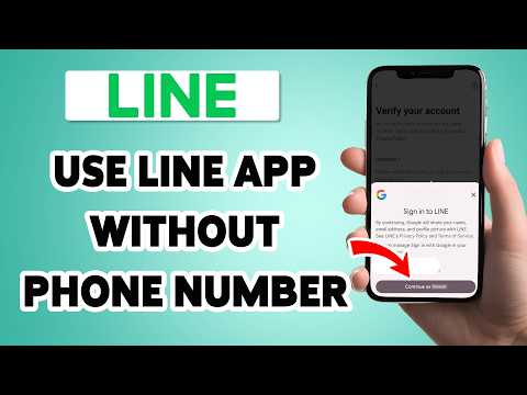 How To Use Line App Without Phone Number 2026 | Create/Register Line Account Without Mobile Number