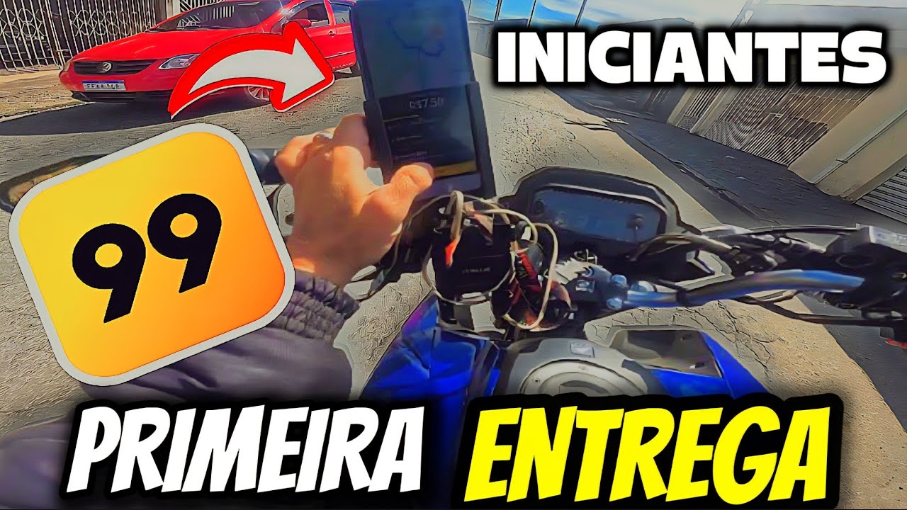 TUTORIAL 🟡99ENTREGAS PRIMEIRA ENTREGA PASSO A PASSO  INICIANTES  2025!