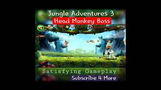 Jungle Adventures 3 Head monkey Boss 1 Game 2 Satisfying Gameplay 128 Android Mobile Gaming screenshot 5