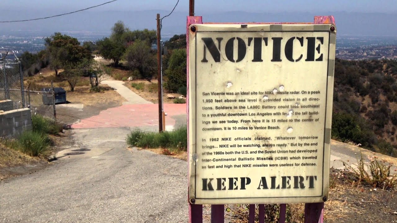 Sonrisa Independientemente peligroso LA96C - Nike Missile Control Site in San Vicente Mountain Park - YouTube Sonrisa Independientemente peligroso LA96C - Nike Missile Control Site in San Vicente Mountain Park - YouTube