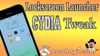 Lockscreen launcher Cydia Tweak Open Apps Directly From LS screenshot 3