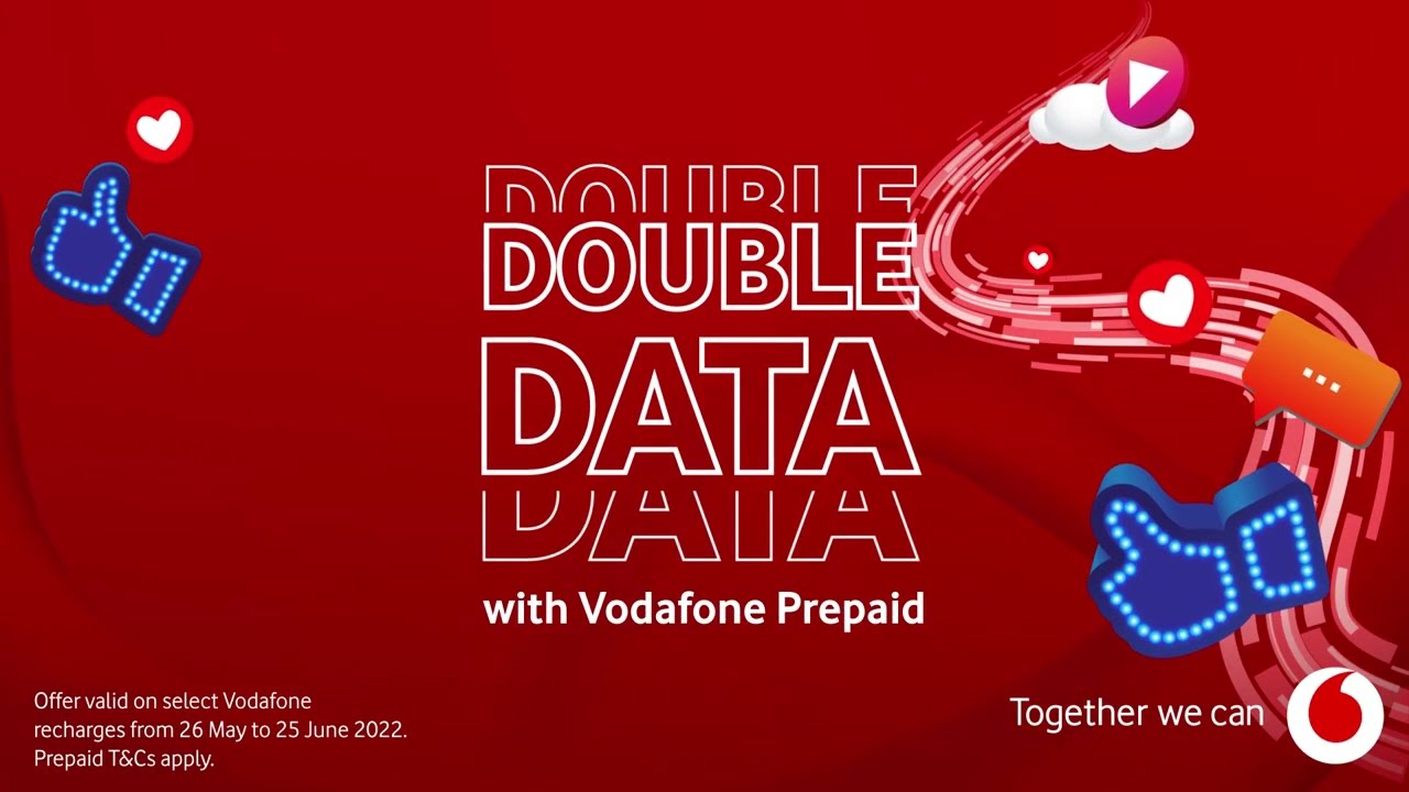 Double Data with Vodafone Prepaid