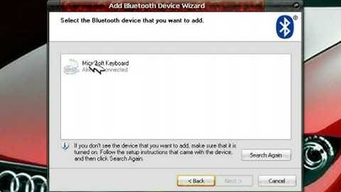 Microsoft Bluetooth Keyboard Elite connected to Acer Aspire One Netbook