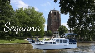 Het is feest in de Prinsentuin van Leeuwarden, en we varen van Dokkum naar Zoutkamp