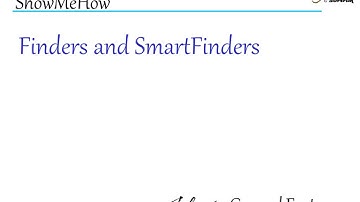 Adagio Common Features - Finders and Smart Finders