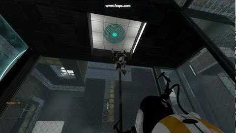 Portal 2 Crash dummy test