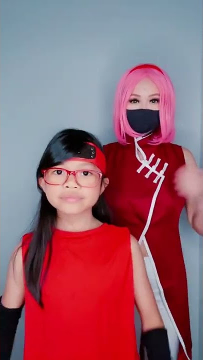 👩‍👧❤️ #fyp #Sakura #Sarada #dancechallenge #mrs_lynla