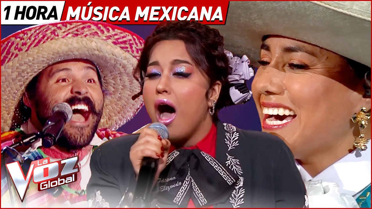 UNA HORA de MÚSICA MEXICANA en La Voz 🇲🇽
