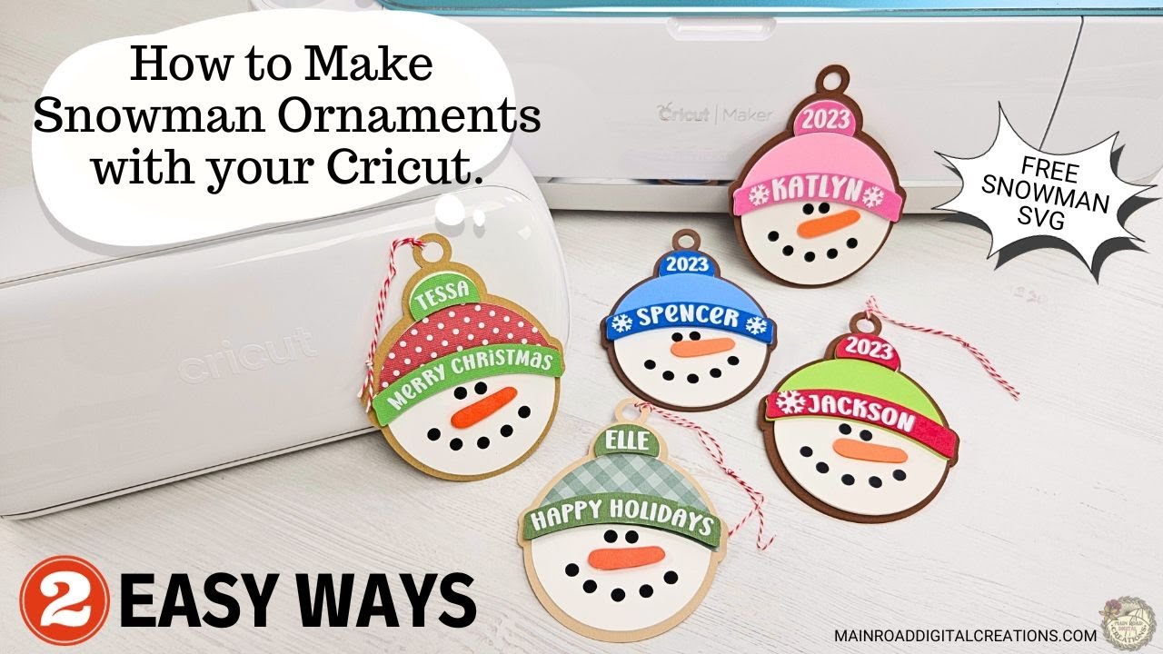 Engraved Christmas Ornaments with Cricut Maker ⋆ Dream a Little Bigger