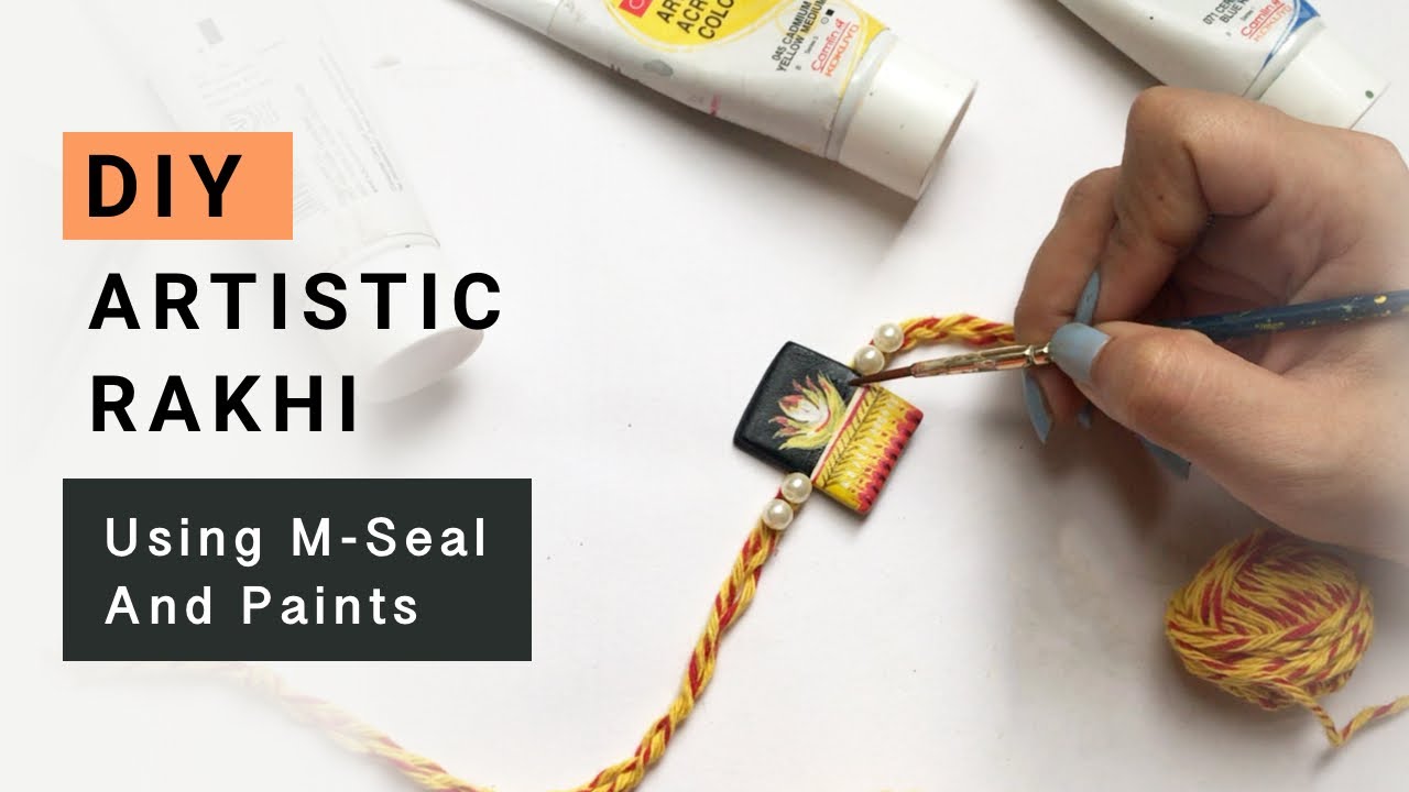 How to make Rakhi at home | Beautiful Rakhi |DIY Rakhi | Rakhi 2020 ...
