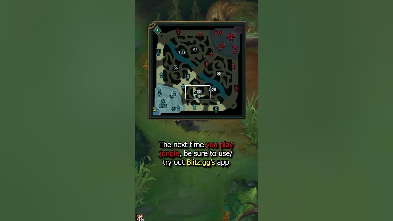 Jungle timers on minimap! Daily LoL Tips Shorts YouTube