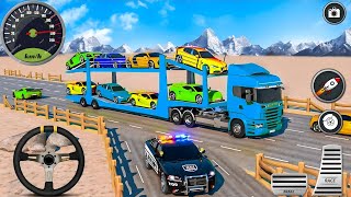 Car Transport Truck Driving Gameplay - Crazy Car Transport Truck Simulator - Game. screenshot 5