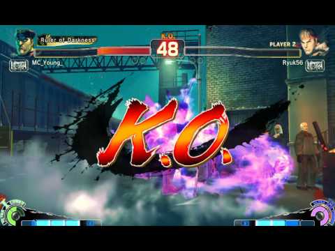 Ultra Street Fighter IV battle: M. Bison vs Ryu