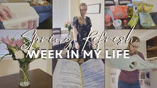 Famous Spend the Week With Me | Spring Refresh Vlog, Decluttering, Easter Prep & Christian Slow Living Wealth