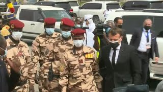 Tchad: arrivée d'Emmanuel Macron aux funérailles d'Idriss Déby | AFP Images