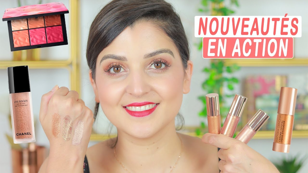 GRWM : Nouveautés Makeup Natasha Denona, Chanel, Nars … Découvertes Inattendues 😍