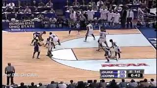 Post Double Vs Elton Brand - UConn Huskies 1999 National Championship (Jim Calhoun)