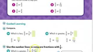 Math in Focus Lesson 14.4 Day 4 Third Grade Finding Common Denominators