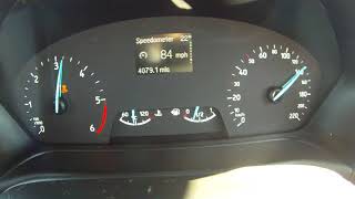 2018 Ford Fiesta 1.5 Tdci 0-140Kmh 0-90Mph