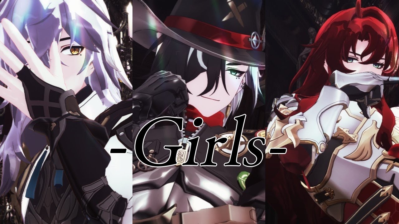 【崩スタMMD】景元・ブートヒル・アルジェンティでgirls