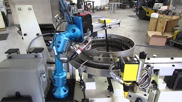 Performance Feeders vibratory bowl feeder with integrated vision system