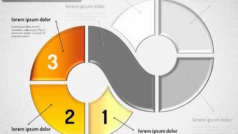 Stages Workflow Chart for PowerPoint by PoweredTemplate.com