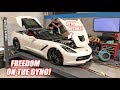 Our ProCharged Corvette Hits The Dyno... Bald Eagles are ANGRY!