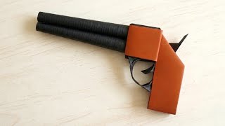How to make PAPER GUN | Origami Gun