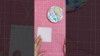 Hand Piecing Basic: Knots &amp; Running Stitch #shorts#handstitch #handpiece #quilting