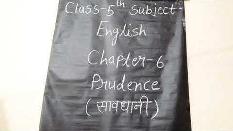 CLASS-5th ENGLISH