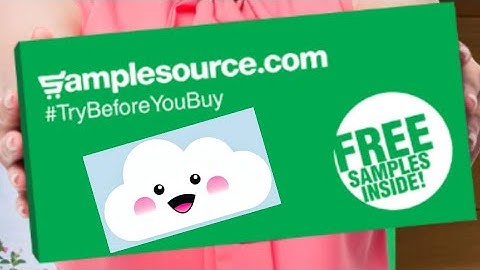Sample Source free sample box 🎉🎉🎉